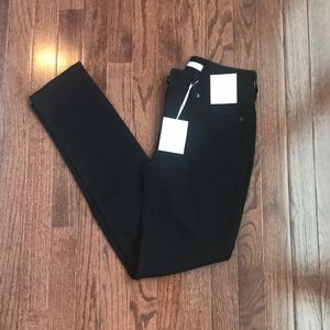 NWT Lauren Conrad mid rise black skinny jeans